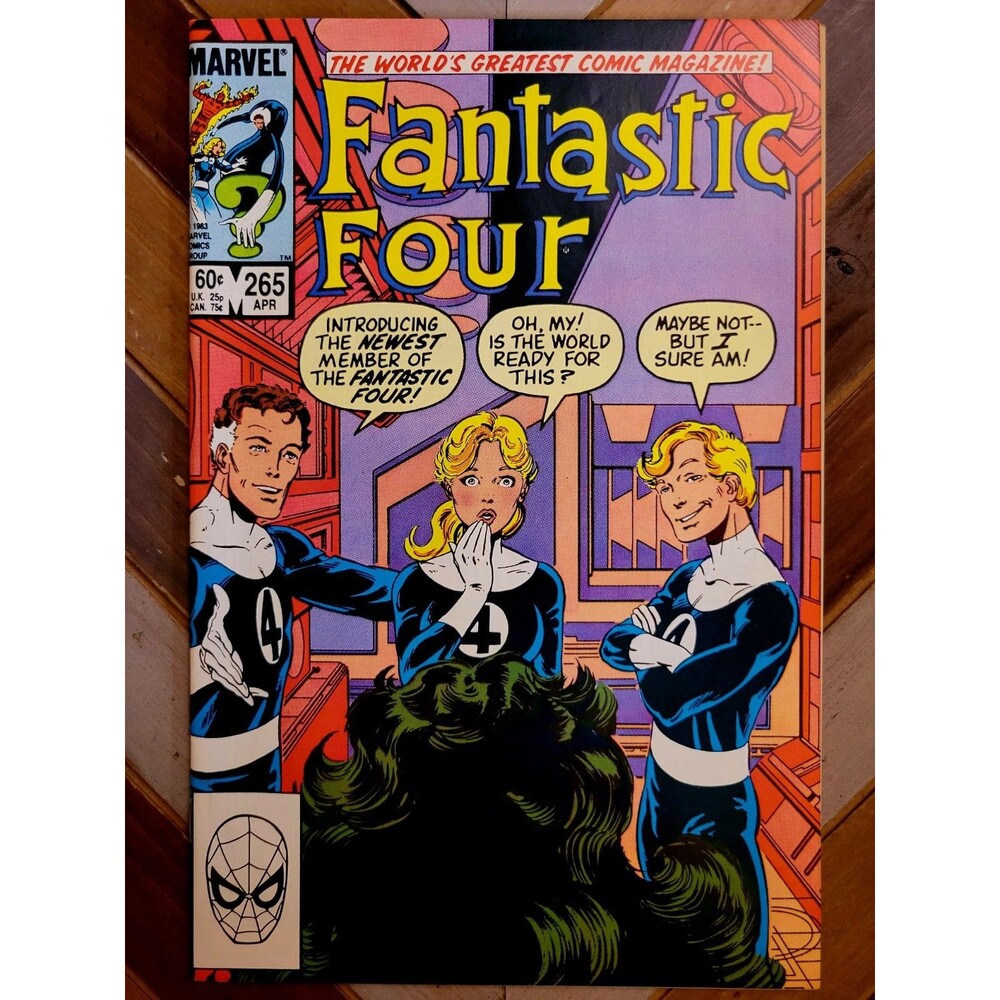 Fantastic Four #265 (1984) The Thing Quits! She-Hulk Joins FF! John Byrne (7.5)